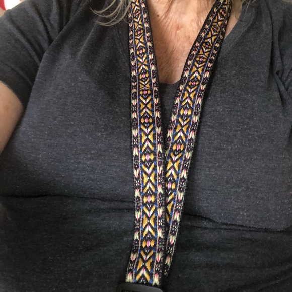 CloudMusic Woven Jacquard Loop Hook Ukulele Strap - Picture 2 of 7